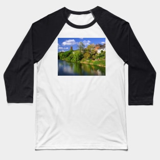 River Exe at Tiverton Baseball T-Shirt